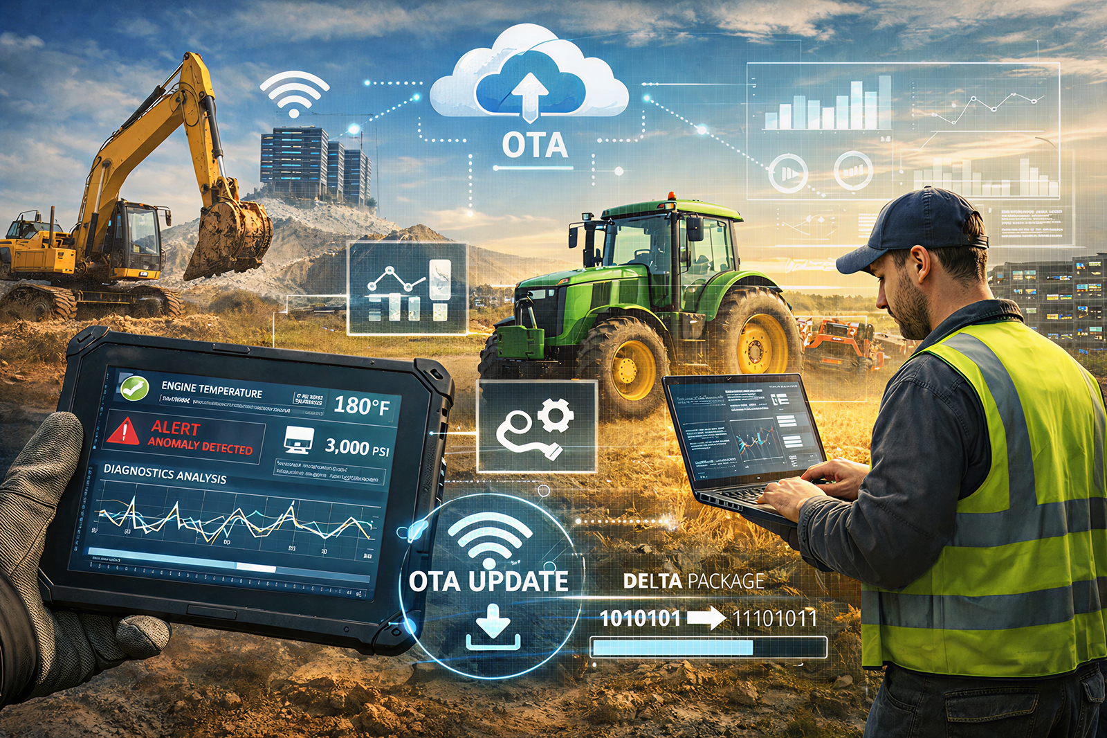 How software-defined vehicle technology is transforming construction and agricultural vehicles and equipment